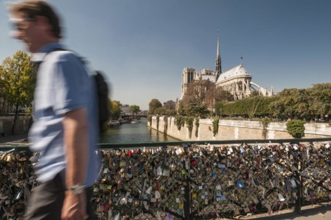 Notre Dame Cathedral from Pont de lArcheveche