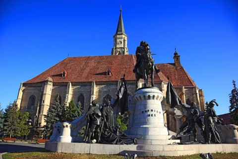 Equestrian statue of Matthias Corvinus