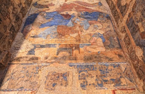 Interior frescoes