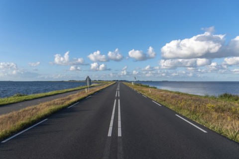 View over the Zeedijk
