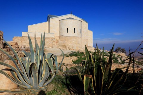 Moses Memorial Church on Mount Nebo