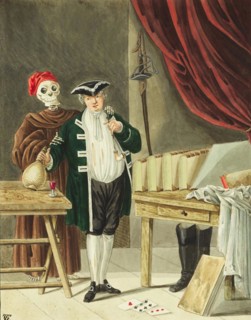 Der Tod kommt zum Studenten