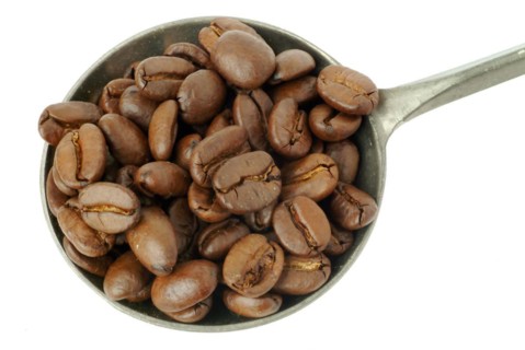 Roasted coffee beans