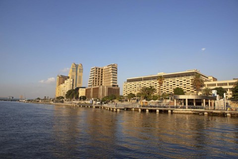 Office building on the Nile