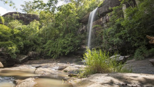 Soi Sawan Waterfall in National Park