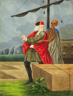 Der Tod kommt zum Kaufmann