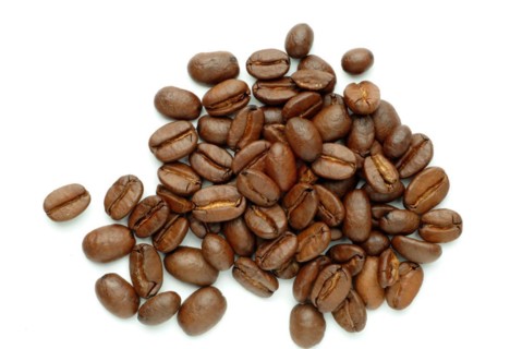 Roasted coffee beans
