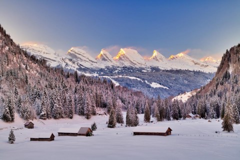 Toggenburg in winter