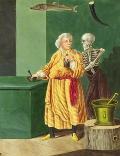 Der Tod kommt zum Apotheker