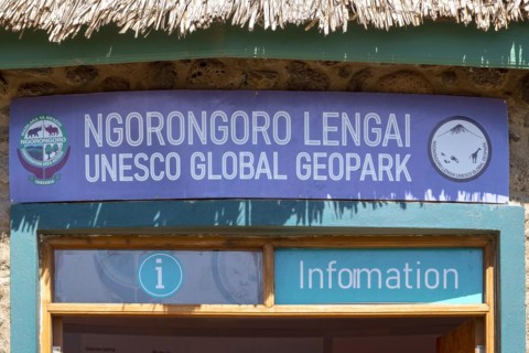 Information desk at the entrance