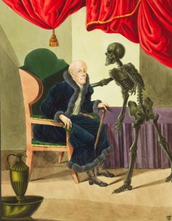 Der Tod kommt zum alten Mann
