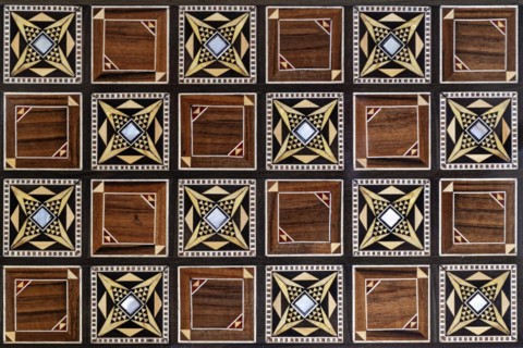 Wooden Chess Backgammon Game