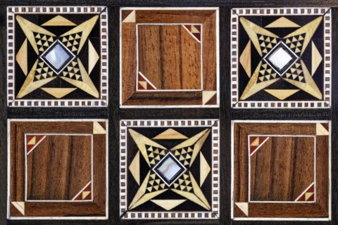 Wooden Chess Backgammon Game