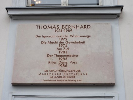 Commemorative plaque