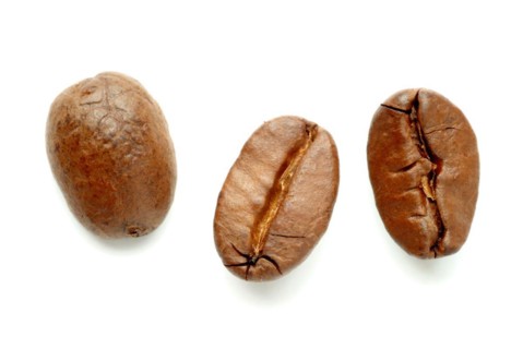 Roasted coffee beans