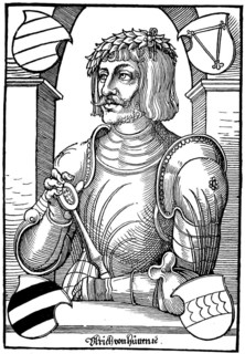Facsimile by Ulrich von Hutten