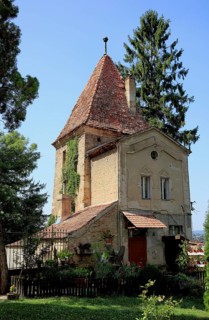 At the mountain church