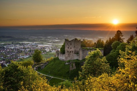 Schauenburg castle ruins