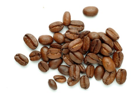 Roasted coffee beans