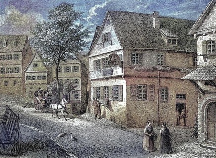 The birthplace of Johann Christoph Friedrich von Schiller