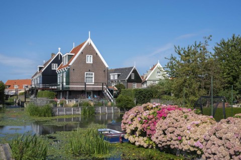 Historic village scene at Havenbuurt