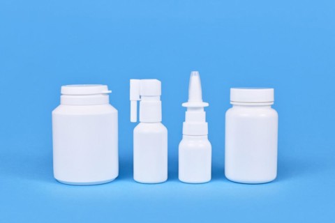 Medication for cold and flue. Nasal spray