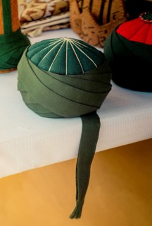 Ottoman fashion turban for sufi dervish man