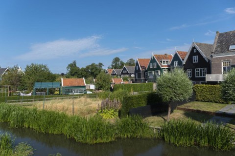 Historic village scene at Havenbuurt