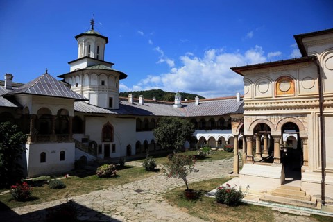 Horezu Monastery in Brancoveanu style from 1690