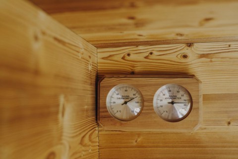 Sauna Thermometer & Hygrometer
