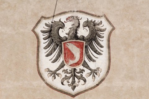 Town coat of arms on the Obertorturm