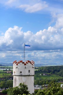 The flour sack is a historical sight in the city of Ravensburg. Ravensburg