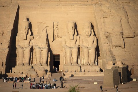 Statues of Pharaoh Ramses II