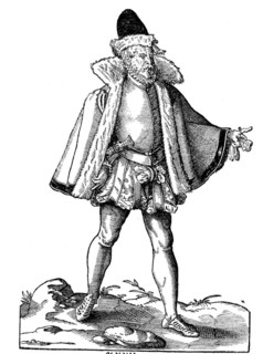 Clothes and costumes of the respectable citizens and merchants in Meissen