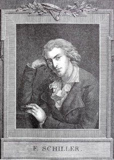 Painting of Johann Christoph Friedrich von Schiller