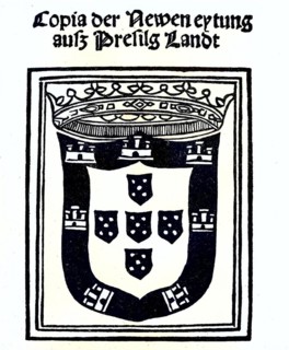 Title page of the new newspaper from Presilg