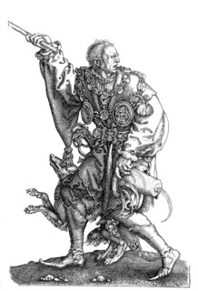 From the copper engraving series of the wedding dancers