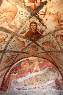 Interior frescoes