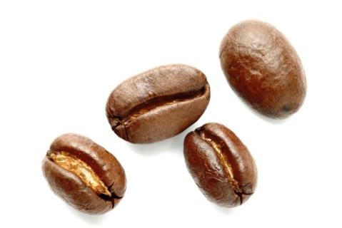 Roasted coffee beans