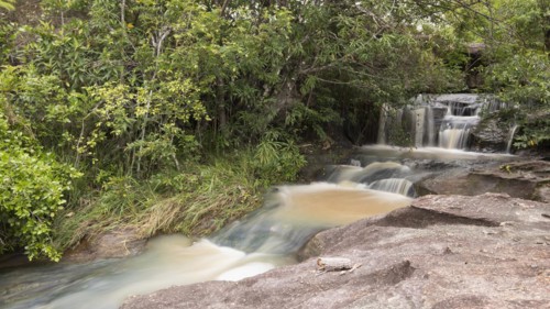 Sang Chan Waterfall in National Park
