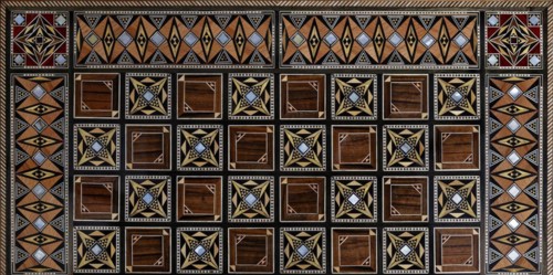 Wooden Chess Backgammon Game