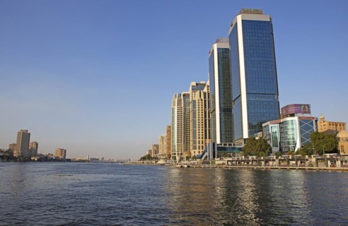 Office building on the Nile