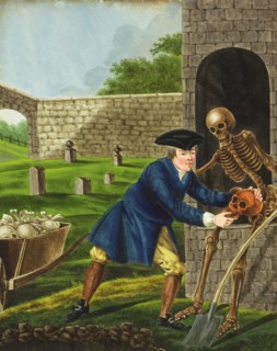 Der Tod kommt zum Totengraeber