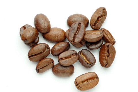Roasted coffee beans