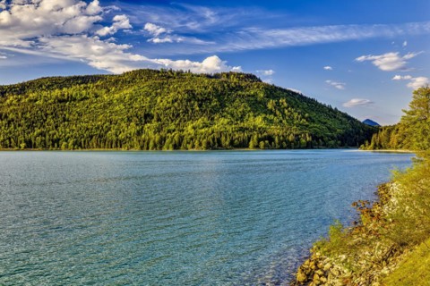 Walchensee south shore