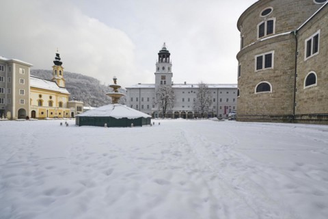 Salzburg in winter