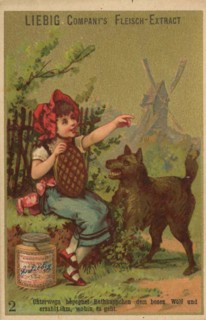 Picture series fairy tale Little Red Riding Hood