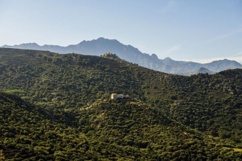 Mountain villages and mountains
