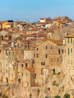 View of Pitigliano Old Town