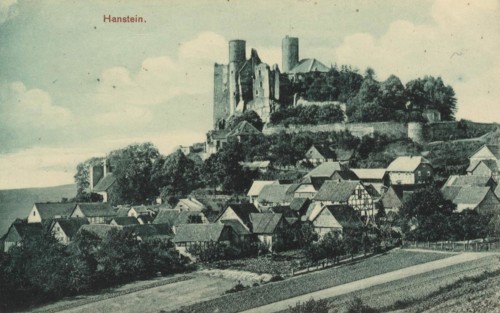 Hanstein Castle in Thuringia